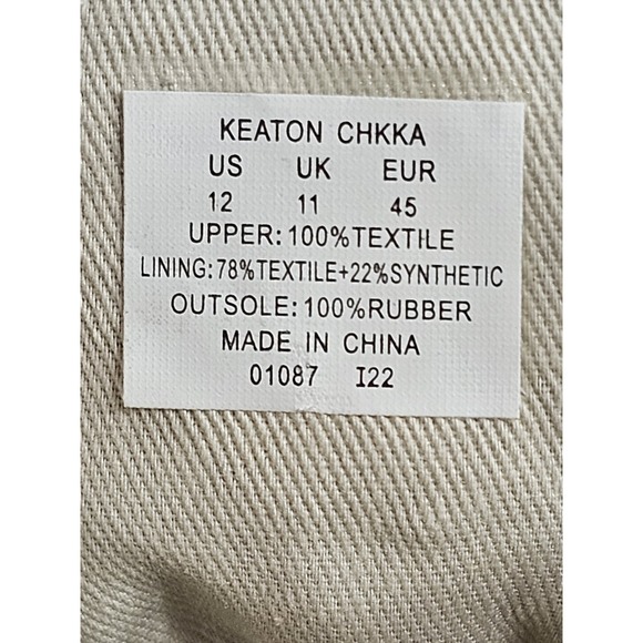 Polo Ralph Lauren Keaton Chukka Sneakers Hunter Navy Mid-Top Shoes Men's Size 12 - Picture 11 of 11